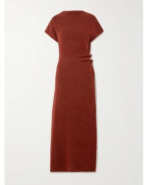 Proenza Schouler Abie Maxikleid Aus Walkloden - Rot