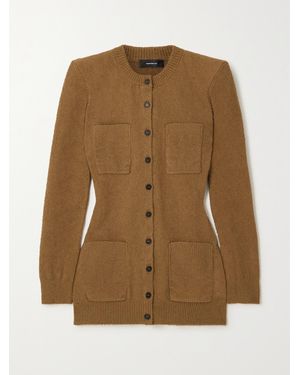 Wardrobe NYC Cotton-Blend Cardigan - Natural