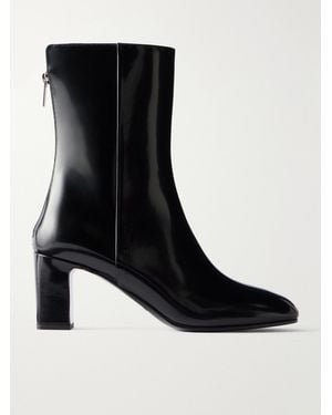 Jimmy Choo Daze 65 Patent-Leather Ankle Boots - Black