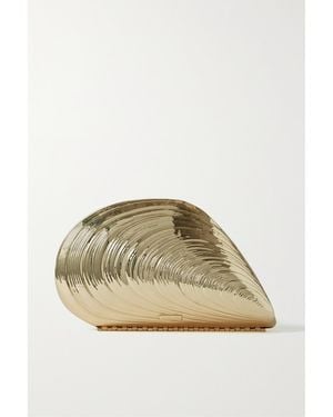 Jonathan Simkhai Bridget-Tone Clutch - Natural