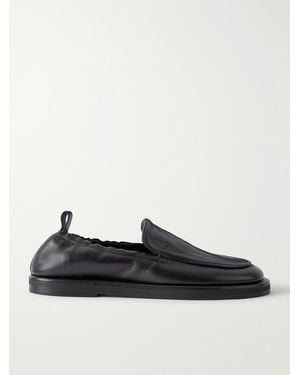 Studio Nicholson Donovan Leather Loafers - Black