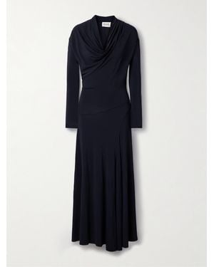 TOVE Eadan Maxikleid Aus Jersey - Blau