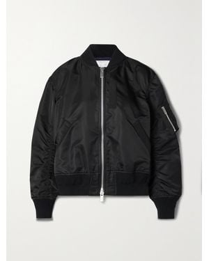 Sacai Ma- Shell Bomber Jacket - Black