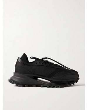 adidas Originals Y-3 S-Gendo Trail Rubber-Trimmed Mesh Sneakers - Black
