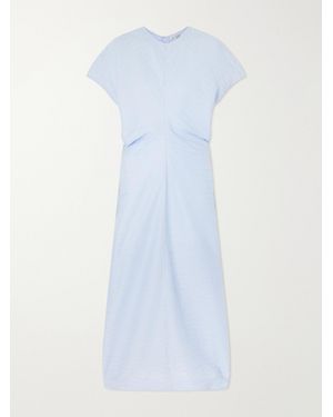 TOTEME Woven Maxi Dress - Blue