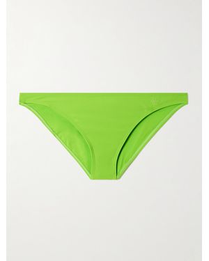 Tory Burch Bikini-Höschen Mit Stickerei - Grün