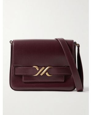 Proenza Schouler Box Leather Shoulder Bag - Purple