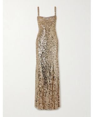 Jenny Packham Mirabeau Embellished Tulle Gown - Natural
