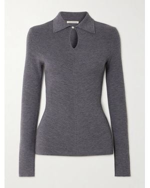Emilia Wickstead Ambrose Pullover Aus Wolle - Blau