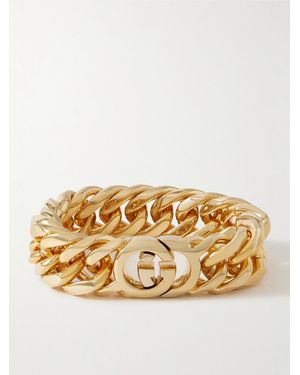 Gucci Interlocking-Tone Bracelet - Metallic