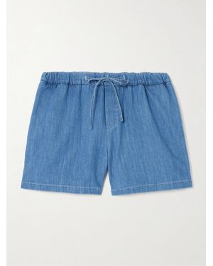 Gucci Hemd Aus Baumwoll-Chambray - Blau