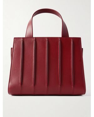 Max Mara Sac À Main En Cuir À Plis Whitney Bag 5 Medium - Rouge