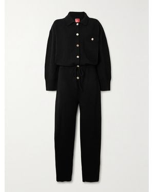 Barrie Sofia Coppola Cashmere Jumpsuit - Black