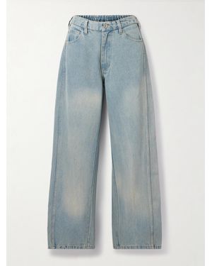 Sea Elena High-Rise Wide-Leg Jeans - Blue