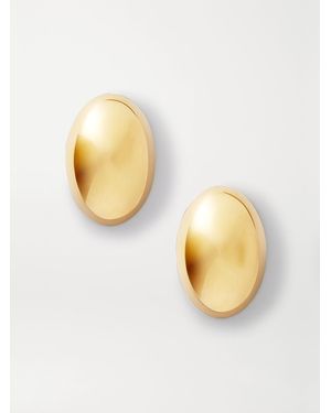 LIE STUDIO The Camille-Tone Earrings - Metallic