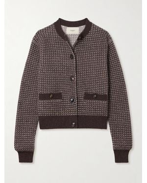 James Purdey & Sons Rosebank Cashmere Cardigan - Brown