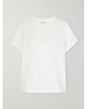 Victoria Beckham Tilly Organic Cotton-Jersey T-Shirt - White