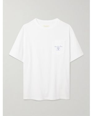 Aimé Leon Dore Clothier Printed Cotton-Jersey T-Shirt - White