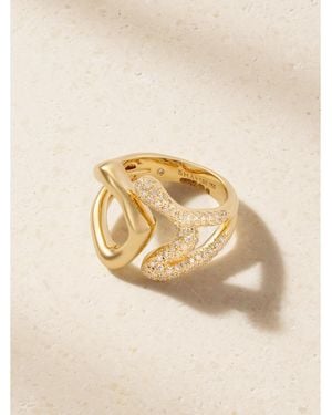 SHAY Zar 18-Karat Diamond Pinky Ring - Natural