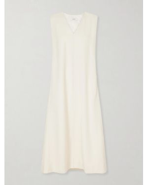 JOSEPH Vssad Woven Midi Dress - White
