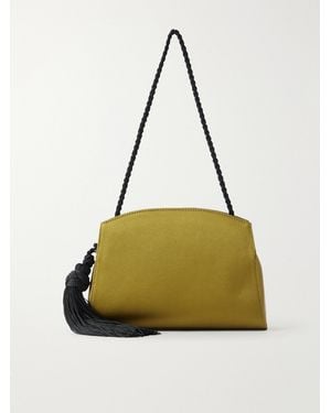 Liffner Tassel Satin Shoulder Bag - Metallic