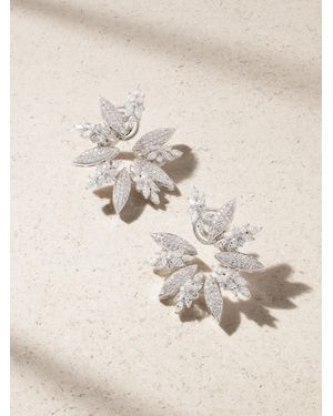 YEPREM 18-Karat Diamond Earrings - Natural