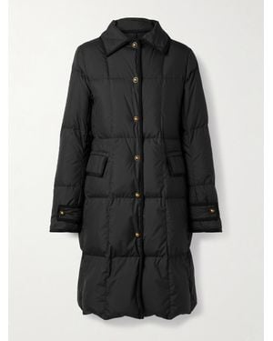 Moncler Achard Daunenmantel Aus Gestepptem Shell - Schwarz
