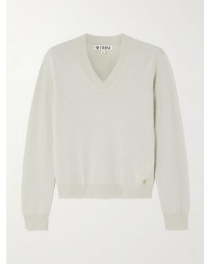 ÉTERNE Lennox Cashmere Jumper - White