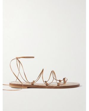 Amanu The Serengeti Leather Sandals - Natural