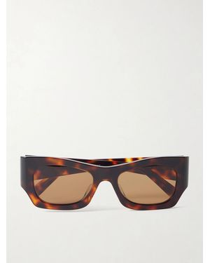 Celine Square-Frame Acetate Sunglasses - Multicolour
