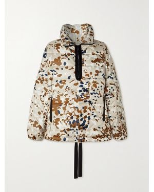 Holden Camouflage-Print Quilted Shell Down Jacket - Multicolour