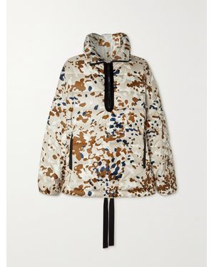 Holden Camouflage-Print Quilted Shell Down Jacket - Multicolour