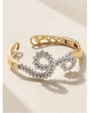 YEPREM 18-Karat And Diamond Cuff - Natural