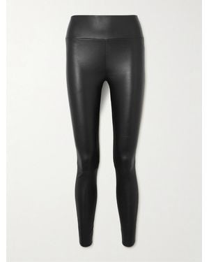 SPRWMN Leather Leggings - Grey