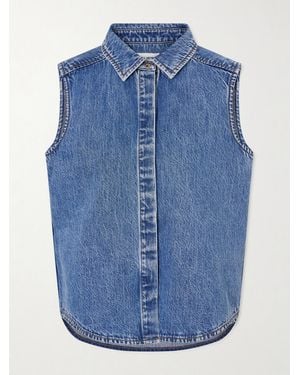 Still Here Emma Denim Shirt - Blue