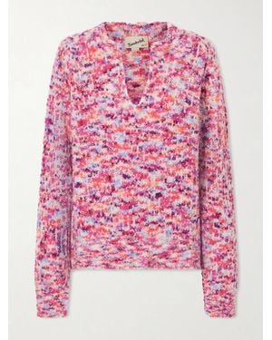 Sanderlak Wool-Blend Sweater - Pink