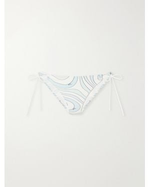 PUCCI Printed Bikini Briefs - Natural