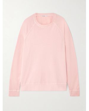 James Perse Supima Cotton-Jersey Sweatshirt - Pink