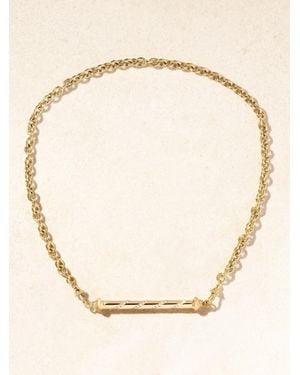Marie Lichtenberg Candy Cane 18-Karat Diamond Necklace - Natural