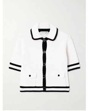 Nina Ricci Cardigan Aus Einer Baumwollmischung - Weiß