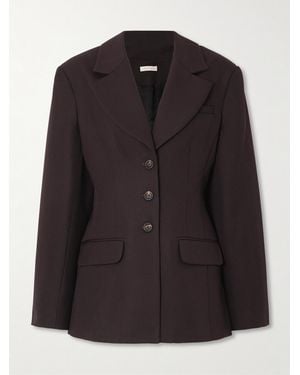 DIOTIMA Marcus Wool-Twill Blazer - Black