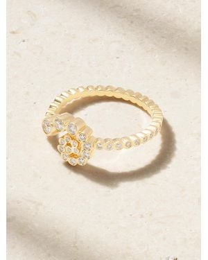 Sophie Bille Brahe Rêve Escargot Ring Aus Recyceltem 18 Karat Mit Diamanten - Natur