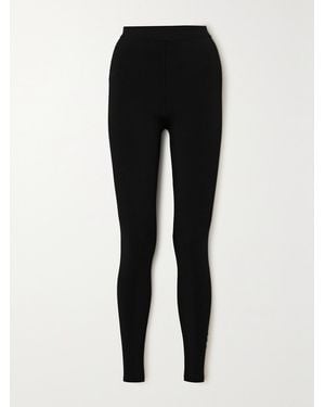 AZ FACTORY Mybody Panelled Stretch-Knit Leggings - Black