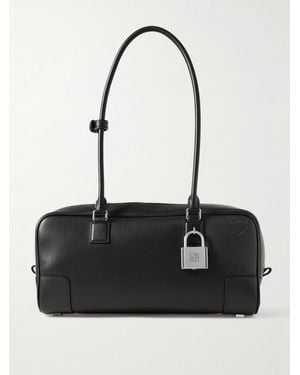 Loewe Amazona 31 Embellished Leather Shoulder Bag - Black