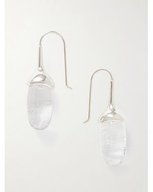 Sophie Buhai Dripping Stone Quartz Earrings - Natural