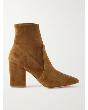 Loeffler Randall Isla Suede Ankle Boots - Brown