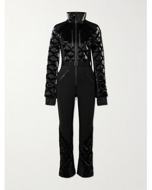 Mackage Inga Skianzug Mit Daunenfüllung, Steppmuster Und Gürtel - Schwarz