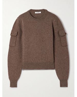 Lemaire Pull En Laine - Marron