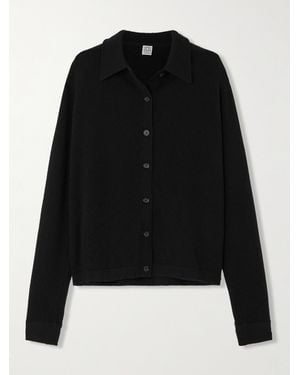 TOTEME Cashmere Cardigan - Black