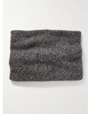 Johnstons of Elgin Cashmere And Silk-Blend Snood - Grey